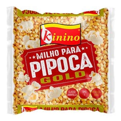 Milho De Pipoca Valor - Milho de Pipoca Gold Kinino 400g | Amigao Supermercados