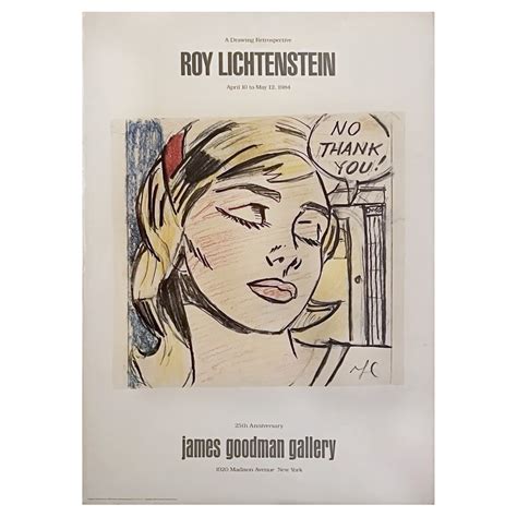 Roy Lichtenstein A Drawing Retrospective James Goodman Gallery