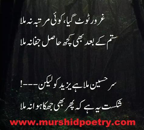 Allama Iqbal Poetry In Urdu For Imam Hussain