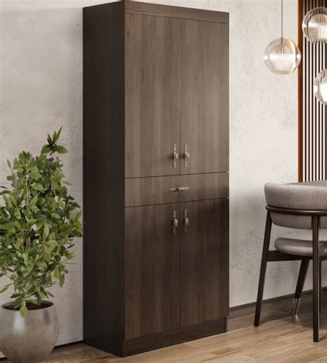 Monti Pantry Cabinet Brown