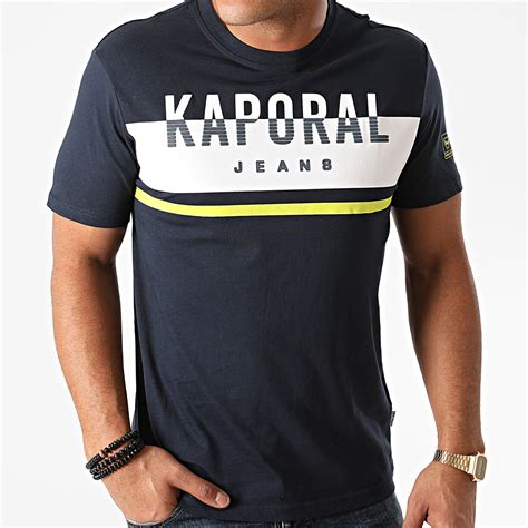 Kaporal Tee Shirt VIRAGM11 Bleu Marine LaBoutiqueOfficielle