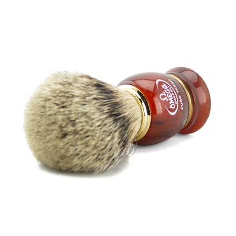 Omega Silvertip Shaving Brush 636 Badger Original Shave Company