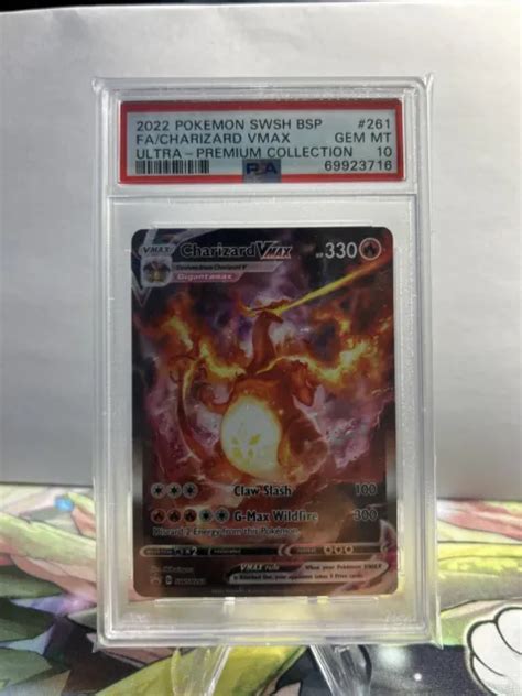 Charizard Vmax Swsh Pokemon Ultra Premium Collection Alt Art Psa