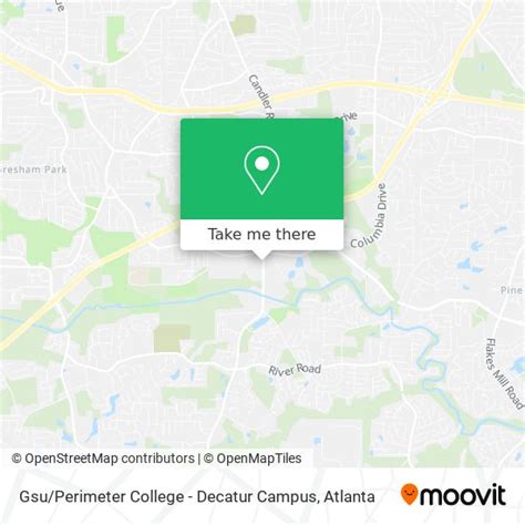 How to get to Gsu / Perimeter College - Decatur Campus in Dekalb by bus?