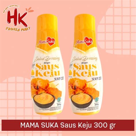 Jual Mama Suka Saus Keju 300 Gr Cheese Sauce Mamasuka Botol Teriyaki