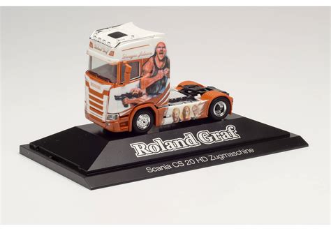 Herpa Scania Cs Hd Zugmaschine Roland Graf