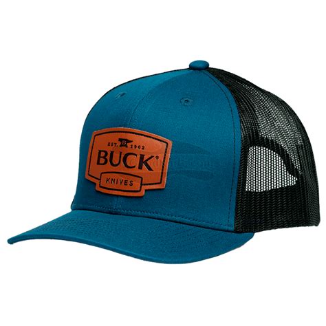 Casquette Buck Knives Patch Trucker Bleu 89159 MyGoodKnife