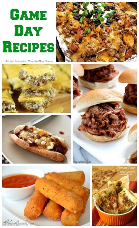 Sports Party Food (Recipe Collection) - Moms & Munchkins