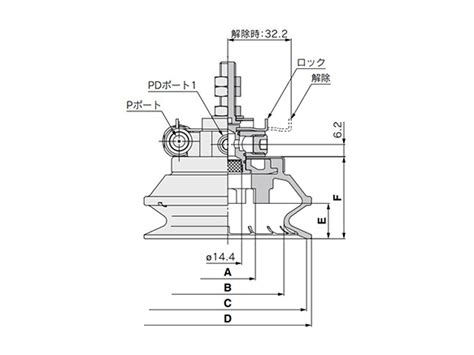 Vacuum Pad With Ejector Zhp Series Smc Misumi Thailand