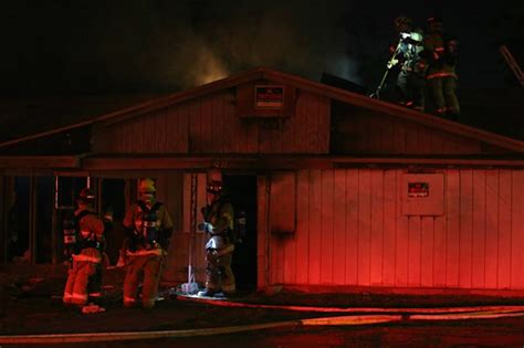 Abandoned Building Burns In Muscoy San Bernardino Sun