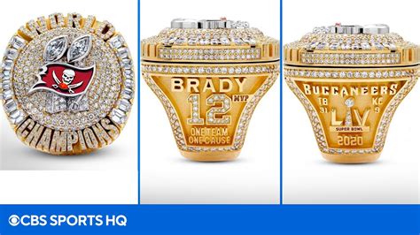 Tom Brady And Buccaneers Get Diamond Super Bowl Rings Cbs Sports