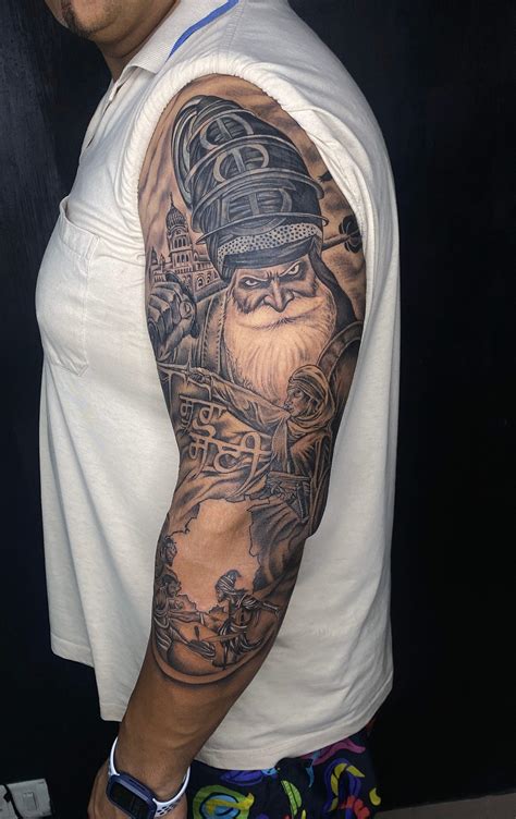 Sikh Warrior Tattoo