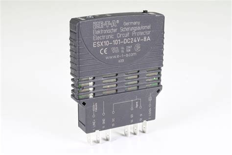 Vorschau E T A Esx10 101 Dc24v 8a Elektronischer Sicherungsautomat