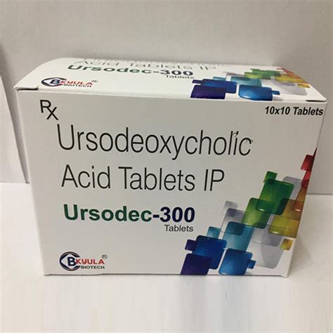 Ursodec Ursodeoxycholic Acid Tablets Ip Bkyula Biotech