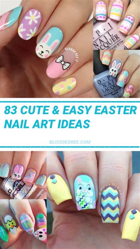 Cute Easy Easter Nail Art Ideas To Try This Spring Bliss Degree