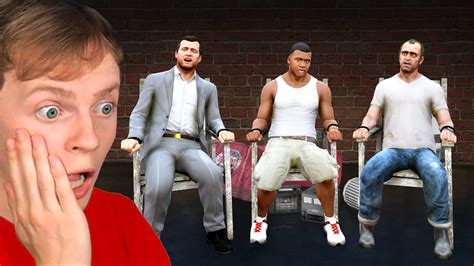 Michael Trevor And Franklin Are Kidnapped In Gta 5 Youtube