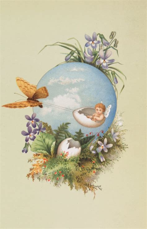 24 adorable vintage Easter cards from the first decades of the 1900s ...