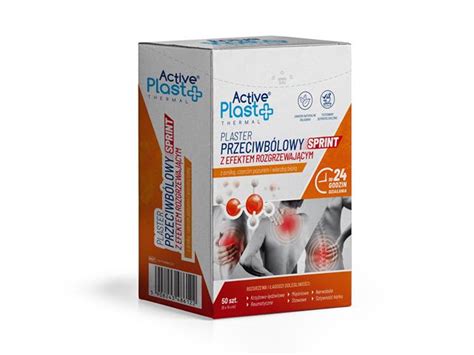 Active Plast Thermal Plaster rozgrzewający z arniką czarcim pazurem