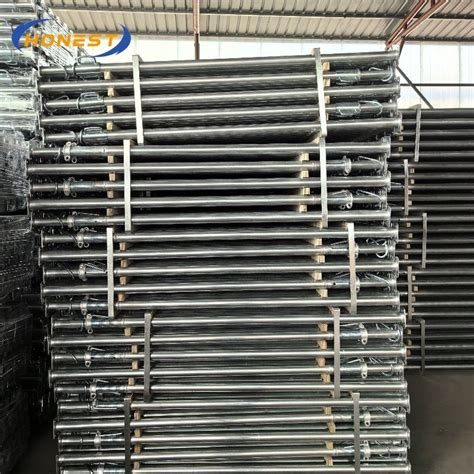 Galvanised Metal Acrow Props Slab Supports Telescopic Jack Post