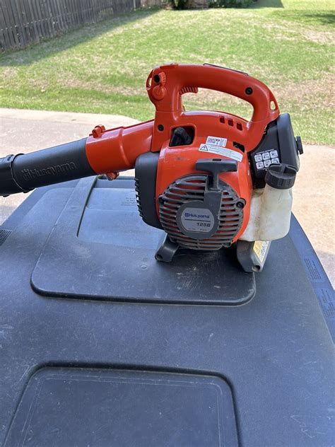 Husqvarna 125b 28 Cc 2 Cycle 470 Cfm 170 Mph Gas Handheld Leaf Blower 24761053303 Ebay