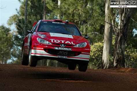 Burns Richard Reid Robert Peugeot Wrc Telstra Rally Australia