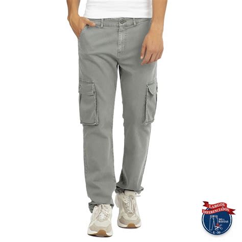 Pantalón Regular Cargo Lucas Largo 30 COTTON S JEANS falabella