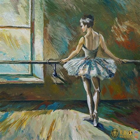 Paintings With Beautiful Ballerinas LeoSystem Art