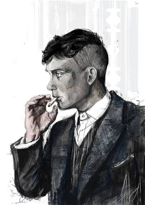 Thomas Shelby By Irishmellow Peaky Blinders Poster Peaky Blinders