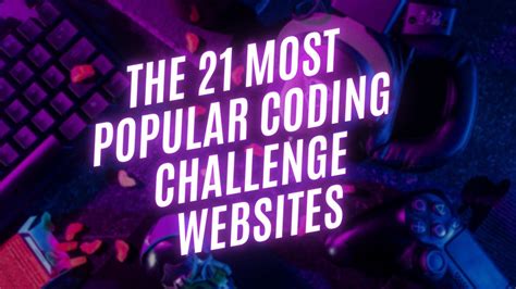 The Most Popular Coding Challenge Websites Youtube