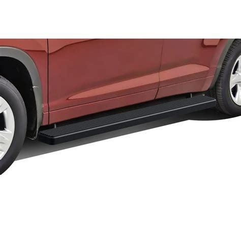 Aps Iboard Running Boards 5 Inches Matte Black Compatible With Toyota