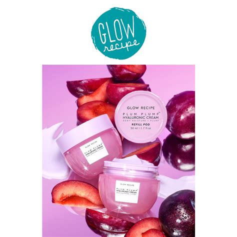 Buy Glow Recipe Plum Plump Hyaluronic Acid Moisturizer Choose Your Size Free Ship Online At