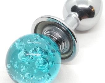 Glass Anal Plug Etsy