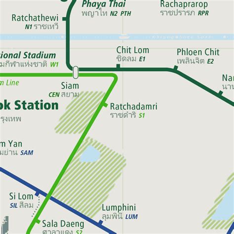 Bangkok Rail Map City Train Route Map Your Offline Travel Guide