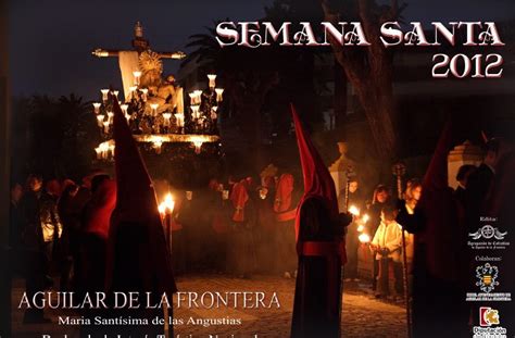 Semana Santa Aguilar De La Frontera Cartel Semana Santa Aguilar De La