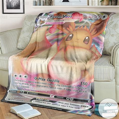 Anime Pokemon Eevee Evolution Form Blanket Hot Sale