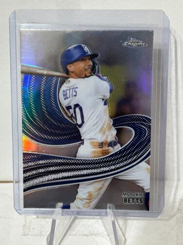 Mookie Betts 2024 Topps Chrome Strokes Refractor Los Angeles Dodgers EBay