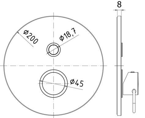 Paffoni Joker JK015NO bateria prysznicowa podtynkowa 2 drożna