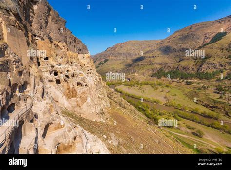 Vardzia Cave Monastery And City In Rock Georgia Stock Photo Alamy