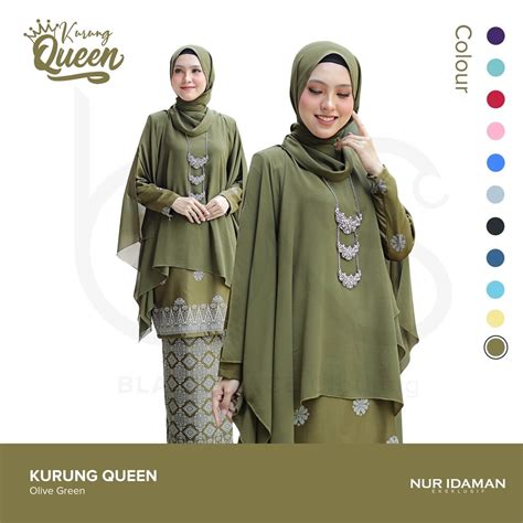 Warna Tudung Untuk Baju Olive Green Aysha Abaya In Olive Green