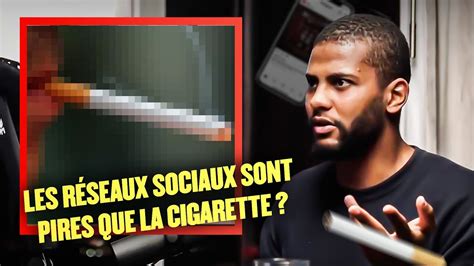 Les réseaux sociaux sont pires que la cigarette Yomi explique comment