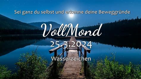 Sei Ganz Du Selbst Und Erkenne Deine Beweggr Nde Vollmond