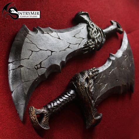 God Of War Props Kratos Blades Of Chaos Replica Etsy