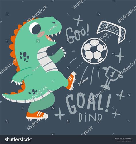 107 Dino playing soccer Images, Stock Photos & Vectors | Shutterstock