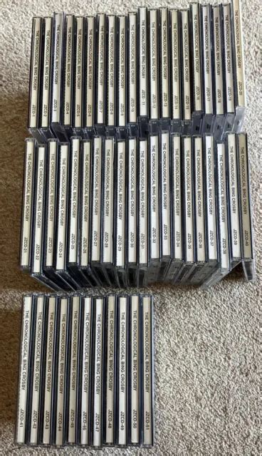 THE CHRONOLOGICAL BING Crosby Complete Volume Set 1 51 Collection Very