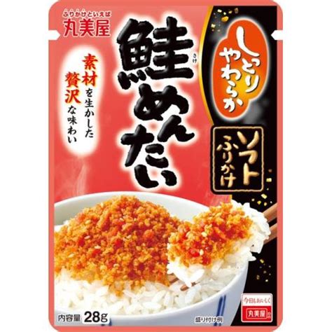 丸美屋 ソフトふりかけ 鮭めんたい 28g×10個セット ウエルシアドットコム