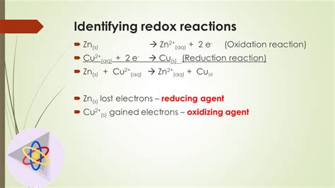 Chemistry Module How To Identify Redox Reactions Filipino Science Hub