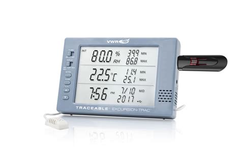 Vwr® Traceable® Excursion Trac™ Usb Datalogging Dual Hygrometer Vwr