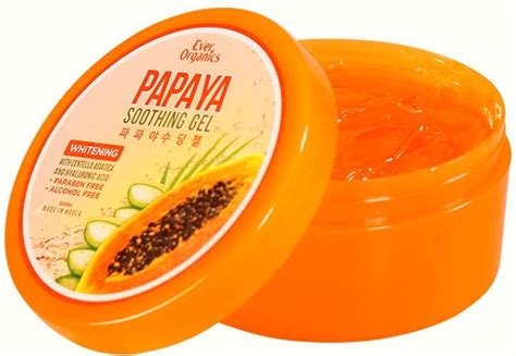 Ever Organics Papaya Serum Soothing Gel Ingredients Explained