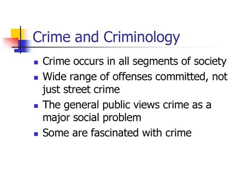 Chapter 1 Crime And Criminology Ppt Download