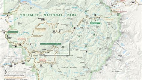 Download the Official Yosemite Park Map PDF